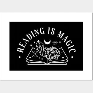 Reading is magic Posters and Art